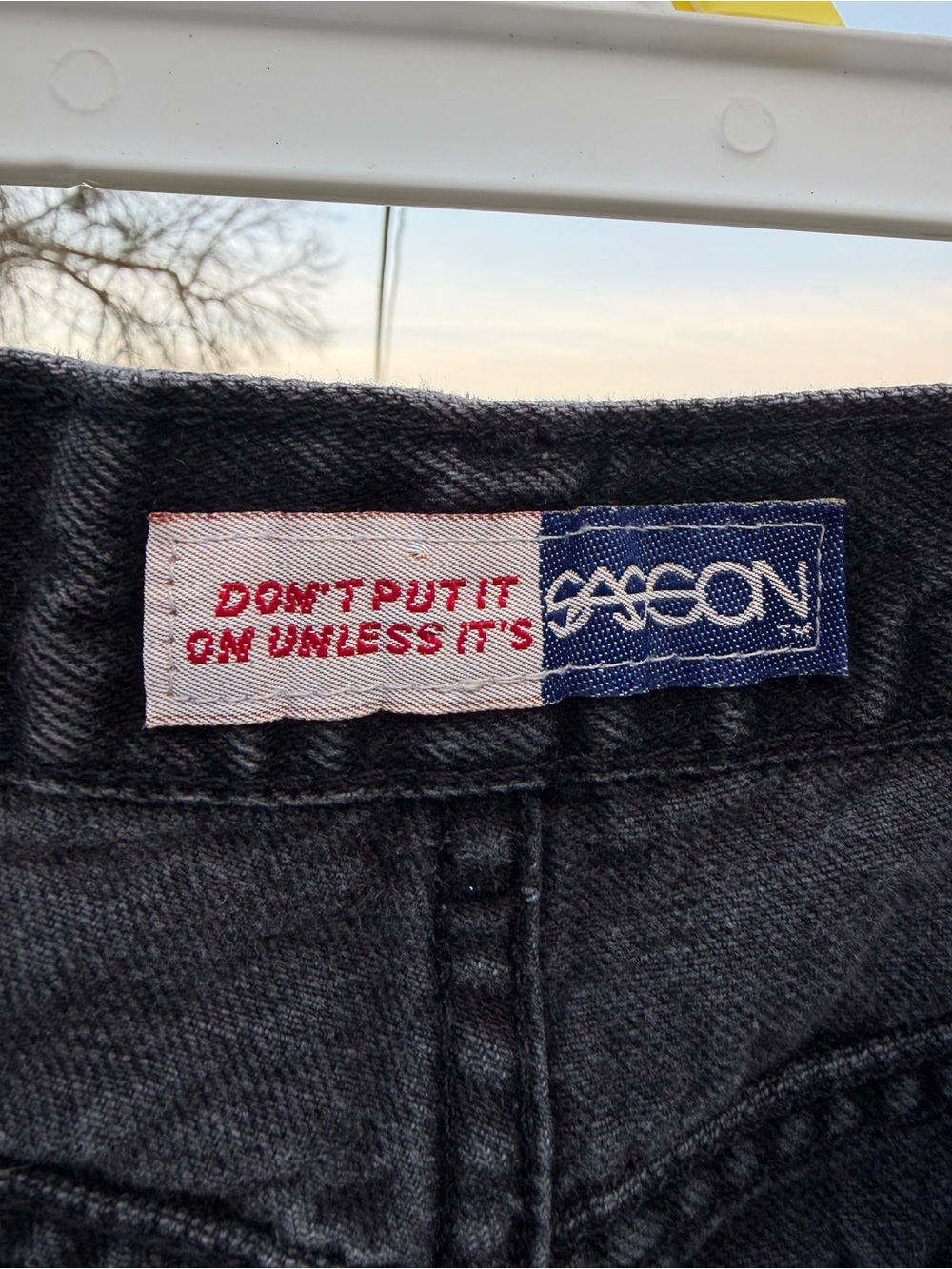 Vintage SASSON Denim Jeans - Picture 5 of 10